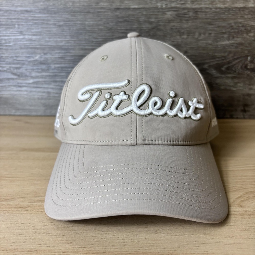 Titleist Hat Cap Strap Back Pro V1 Embroidered Golf Mens FJ FootJoy Golfing